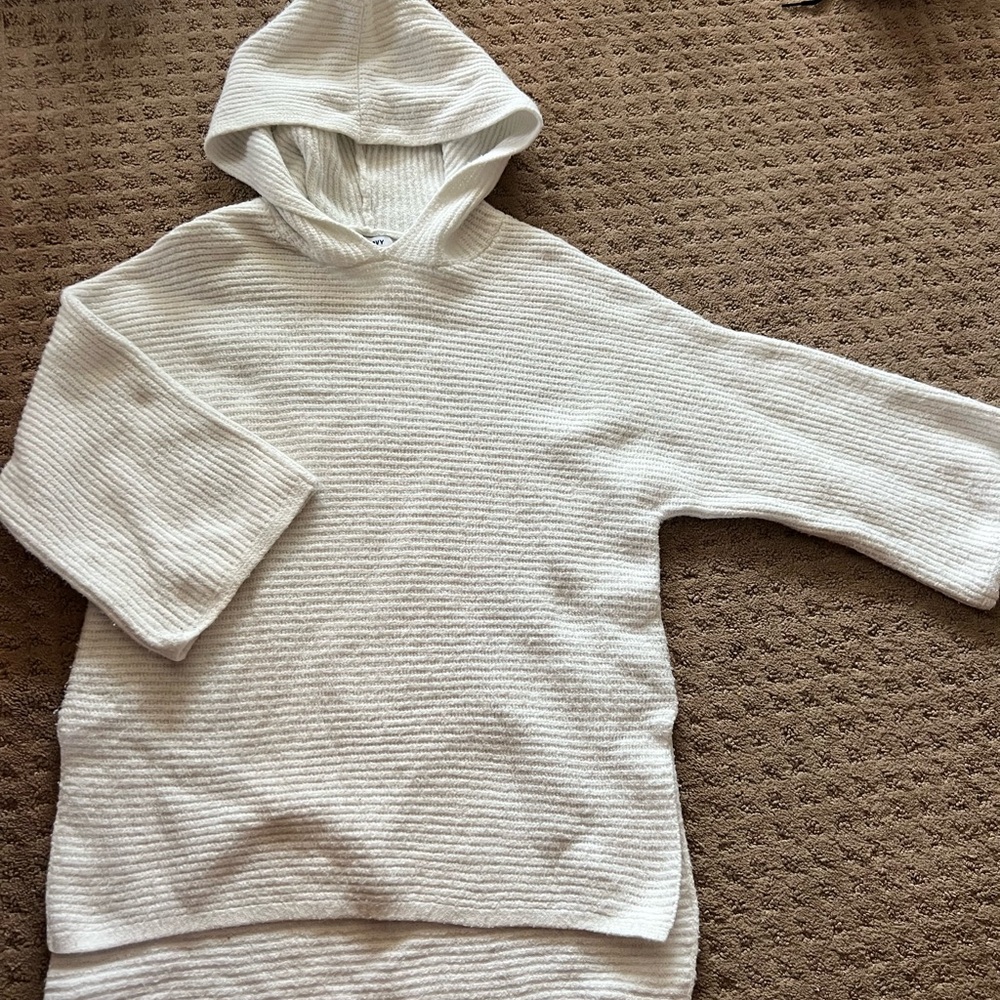 Cream Old Navy Hoodie Sweater